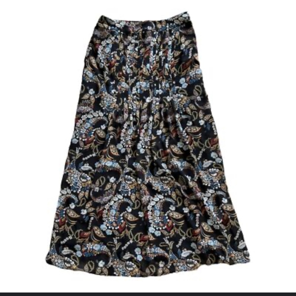 Anthropologie full floral skirt
